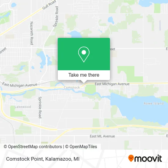 Comstock Point map