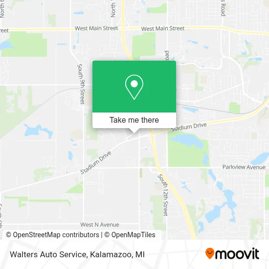 Walters Auto Service map