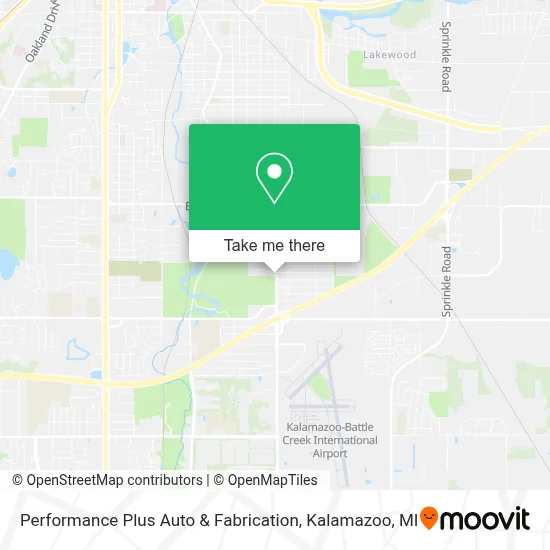 Performance Plus Auto & Fabrication map