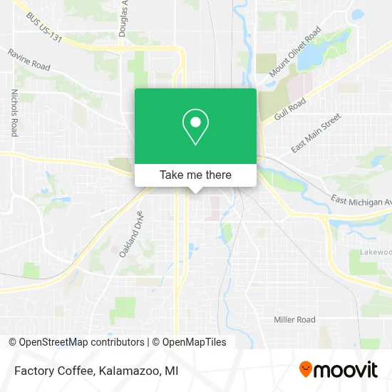 Factory Coffee map