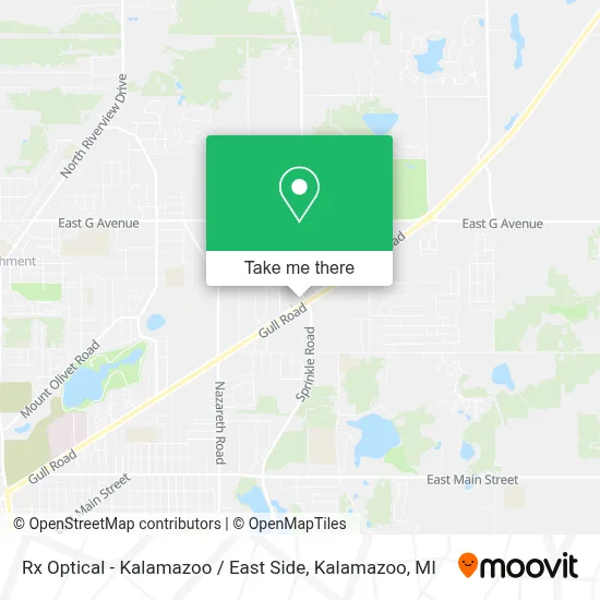 Rx Optical - Kalamazoo / East Side map