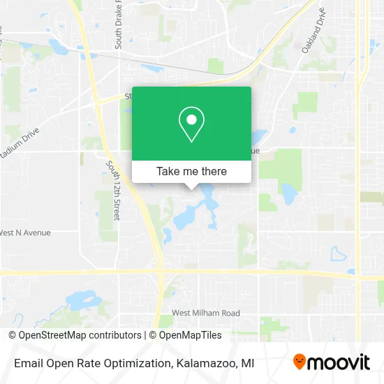 Email Open Rate Optimization map