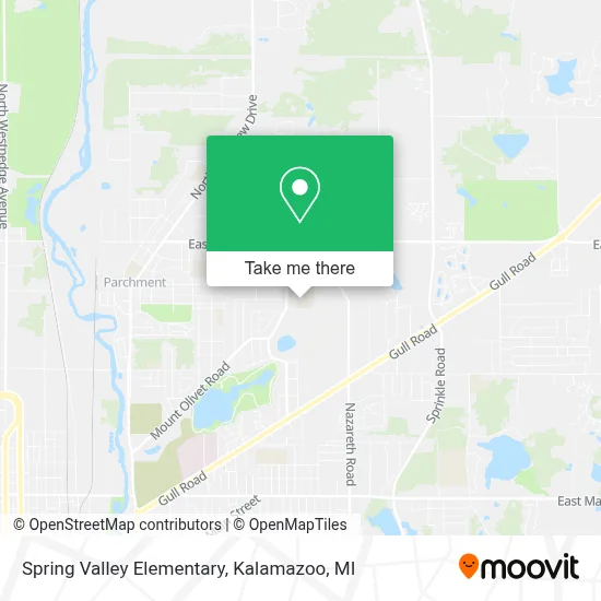 Spring Valley Elementary map