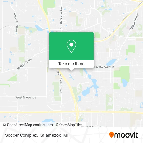 Soccer Complex map