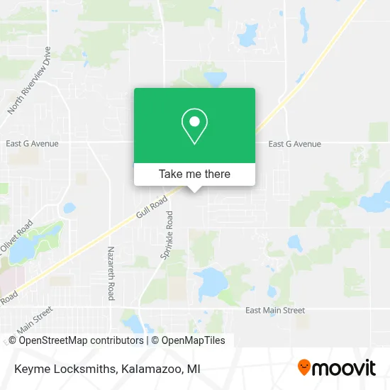 Keyme Locksmiths map