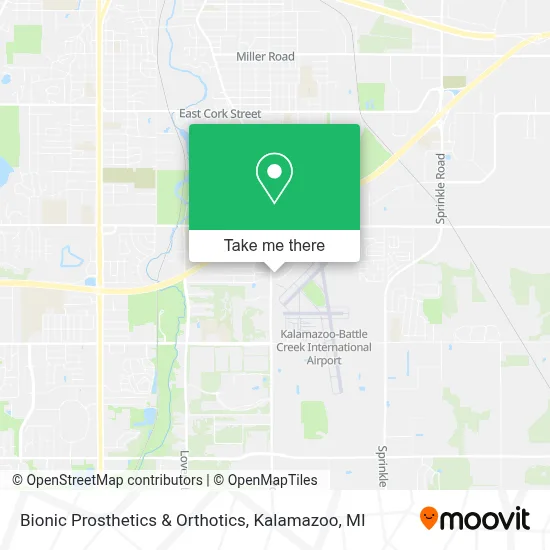 Bionic Prosthetics & Orthotics map
