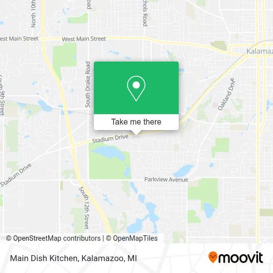 Main Dish Kitchen map