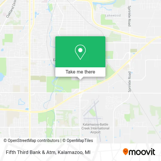 Fifth Third Bank & Atm map