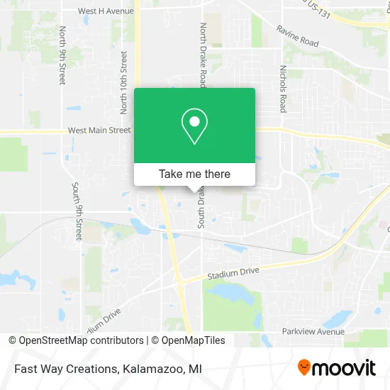 Fast Way Creations map