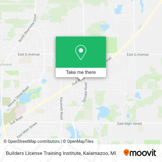Builders License Training Institute map