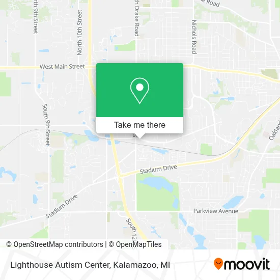 Lighthouse Autism Center map