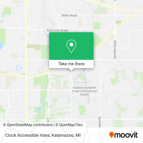 Clock Accessible Vans map