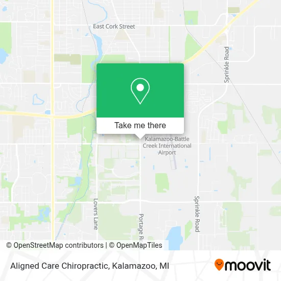 Aligned Care Chiropractic map