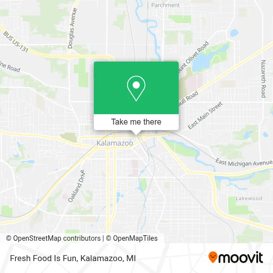 Fresh Food Is Fun map