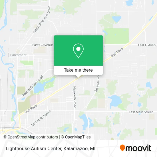 Lighthouse Autism Center map