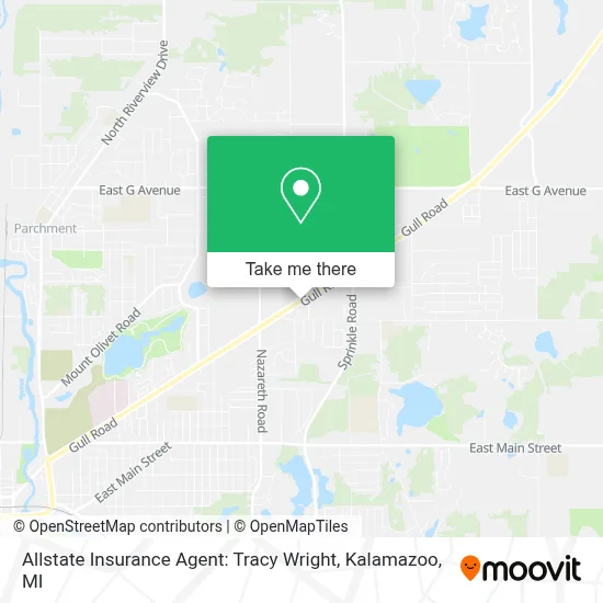 Allstate Insurance Agent: Tracy Wright map