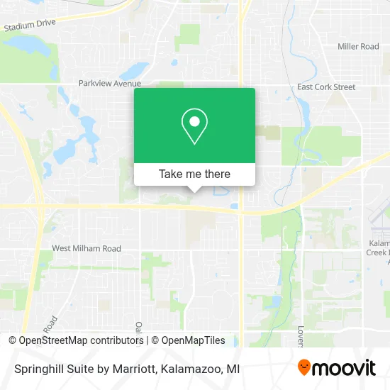 Springhill Suite by Marriott map