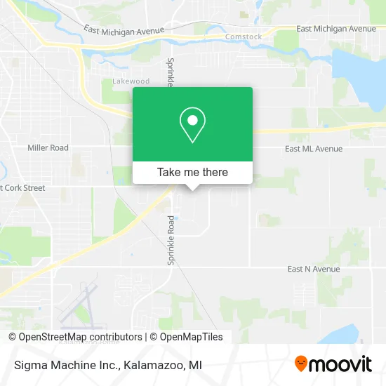 Sigma Machine Inc. map