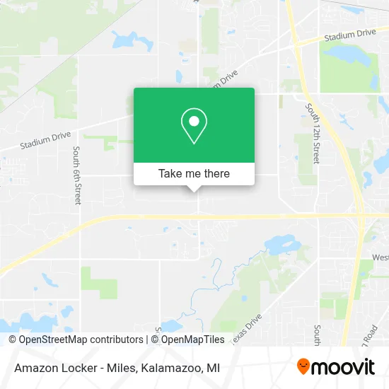 Amazon Locker - Miles map