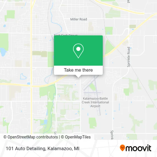 101 Auto Detailing map