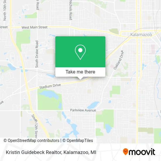 Kristin Guidebeck Realtor map