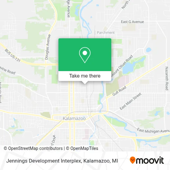 Jennings Development Interplex map