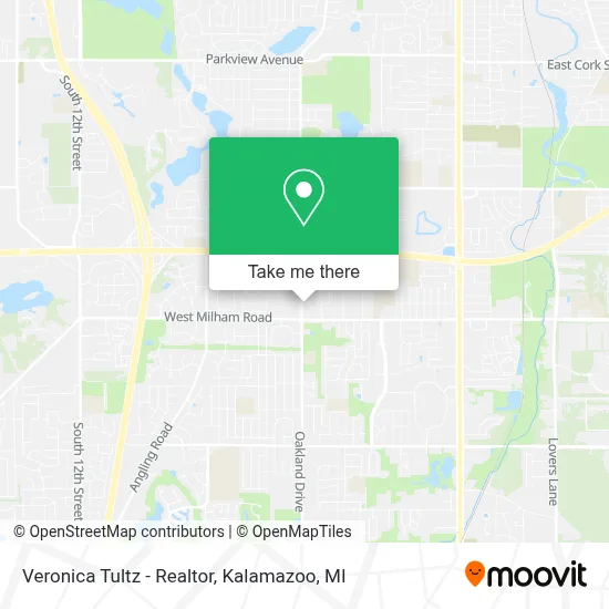 Veronica Tultz - Realtor map