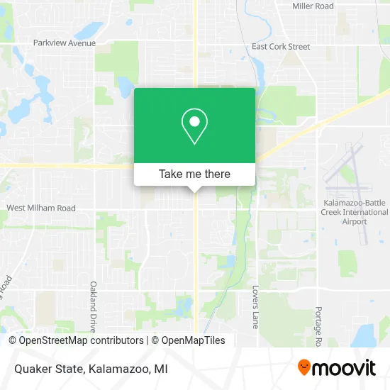 Quaker State map