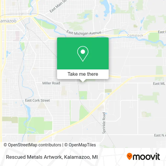 Rescued Metals Artwork map