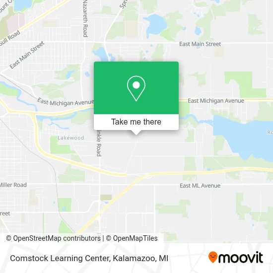 Comstock Learning Center map