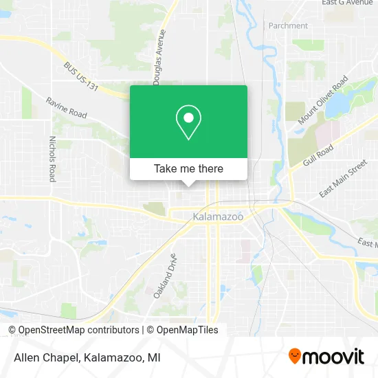 Allen Chapel map