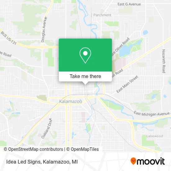 Idea Led Signs map