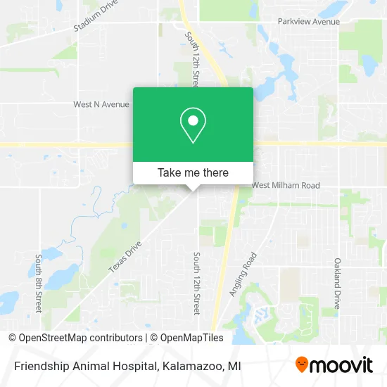 Friendship Animal Hospital map