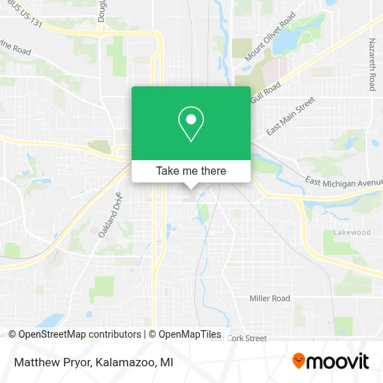 Matthew Pryor map