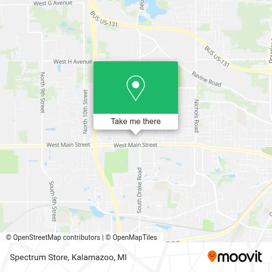 Spectrum Store map
