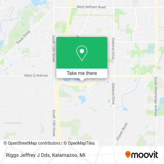 Riggs Jeffrey J Dds map