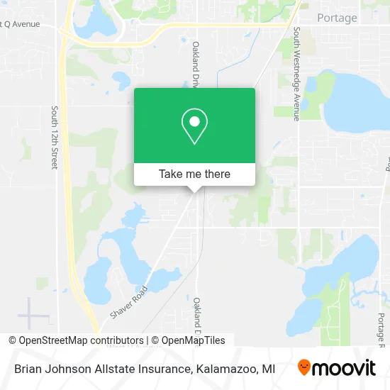 Brian Johnson Allstate Insurance map