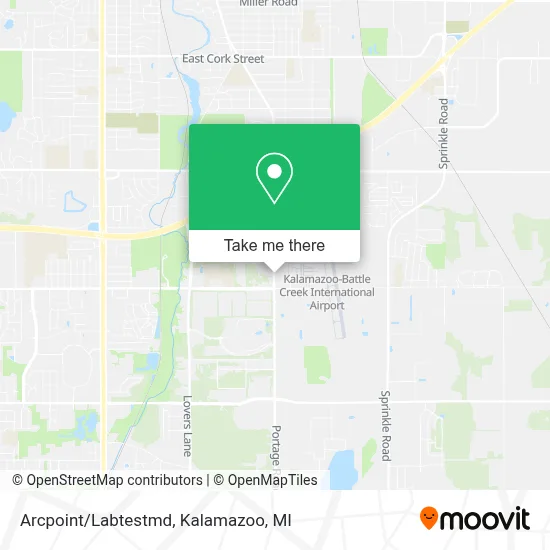 Arcpoint/Labtestmd map