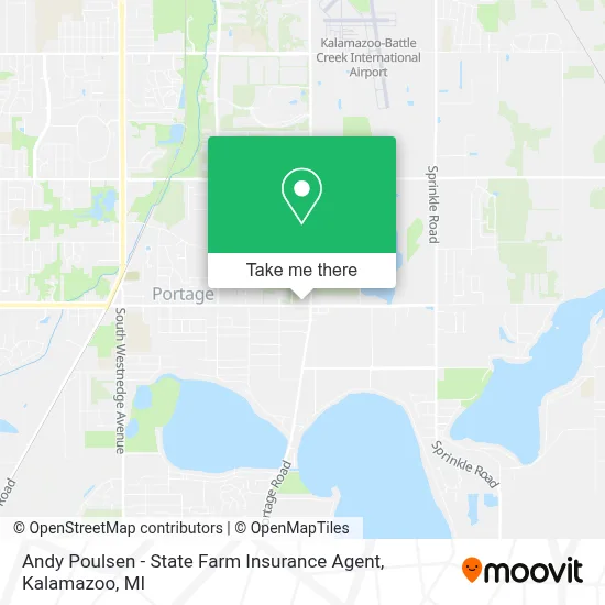 Andy Poulsen - State Farm Insurance Agent map