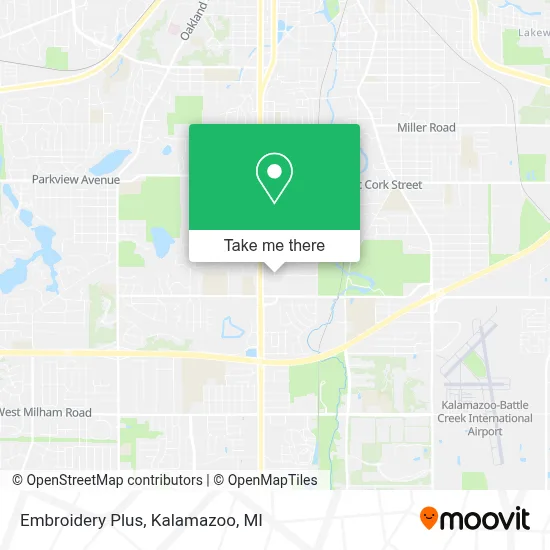 Embroidery Plus map