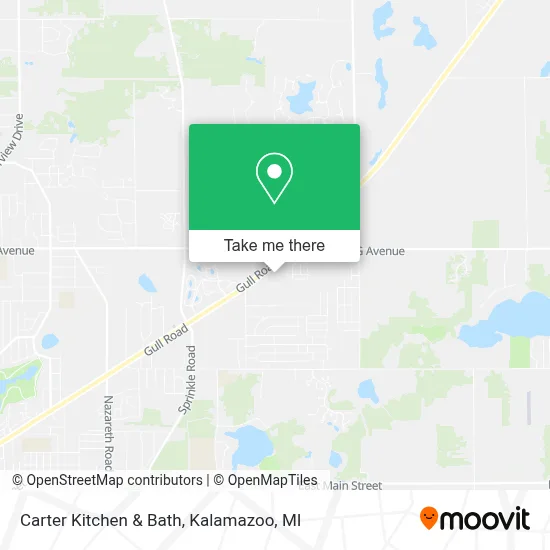 Carter Kitchen & Bath map