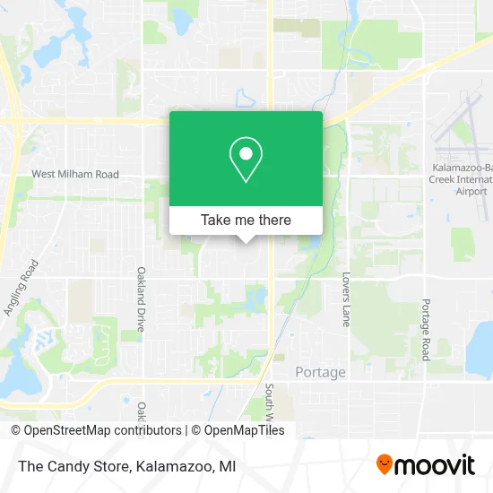 The Candy Store map