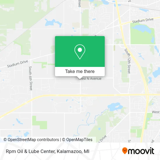 Rpm Oil & Lube Center map