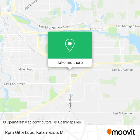 Rpm Oil & Lube map