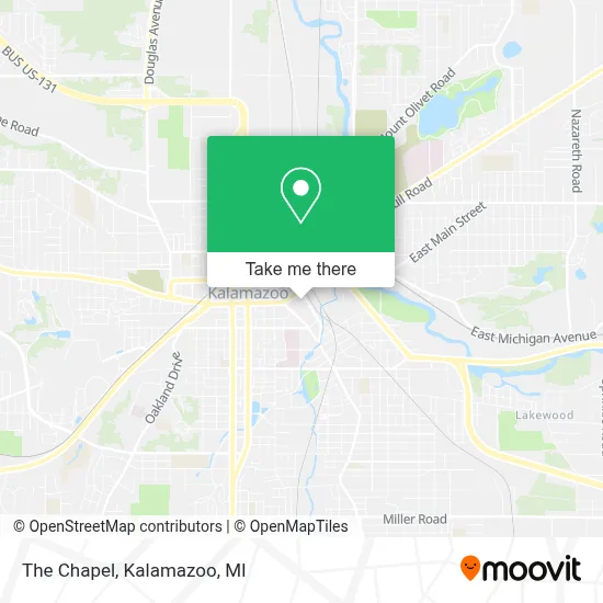 The Chapel map