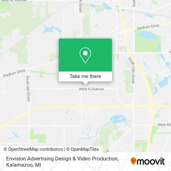 Envision Advertising Design & Video Production map
