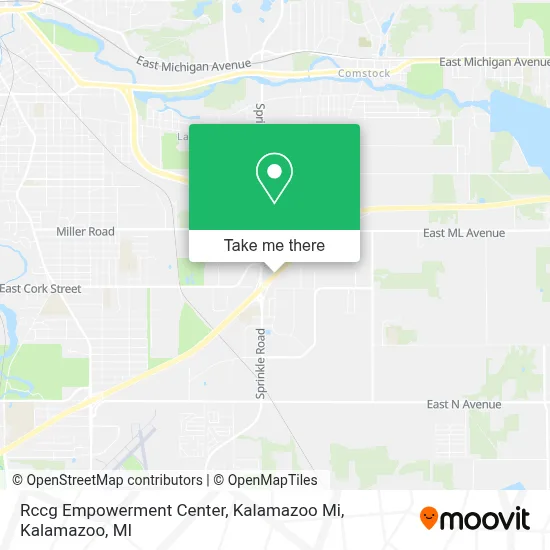 Rccg Empowerment Center, Kalamazoo Mi map