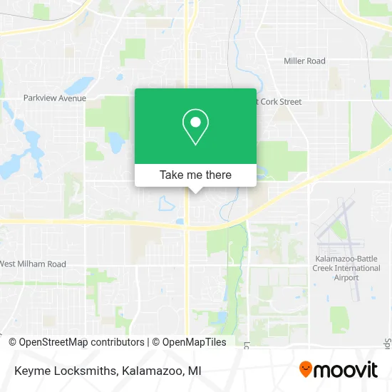 Keyme Locksmiths map