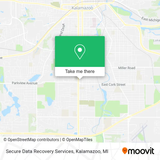 Secure Data Recovery Services map