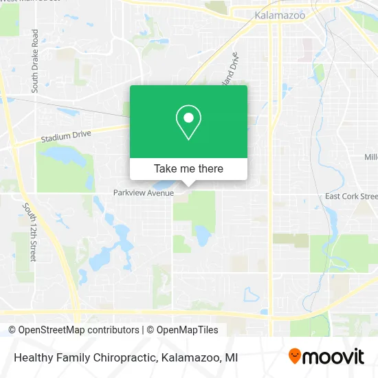 Healthy Family Chiropractic map